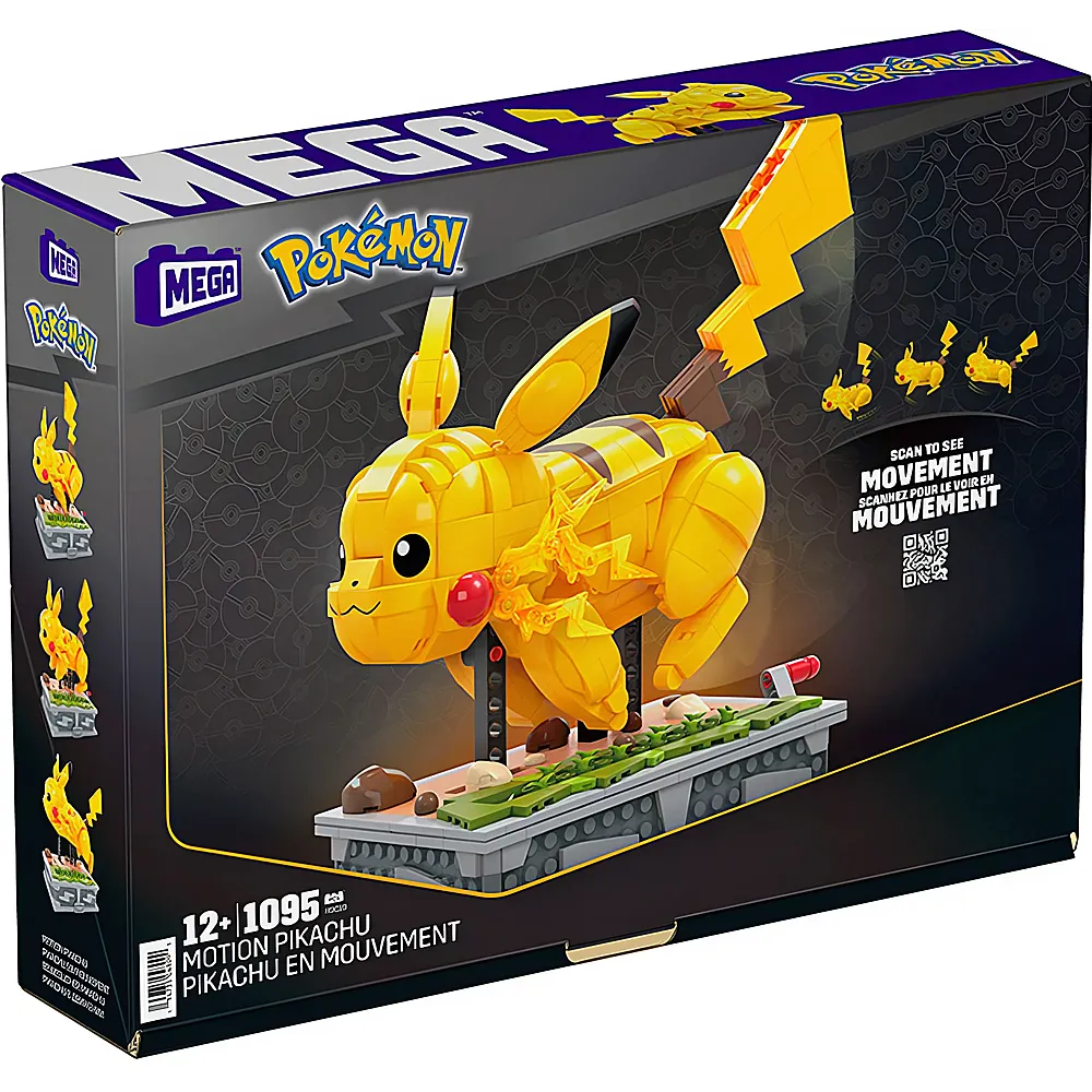Mega Construx Pokmon Collector Pikachu 1095Teile