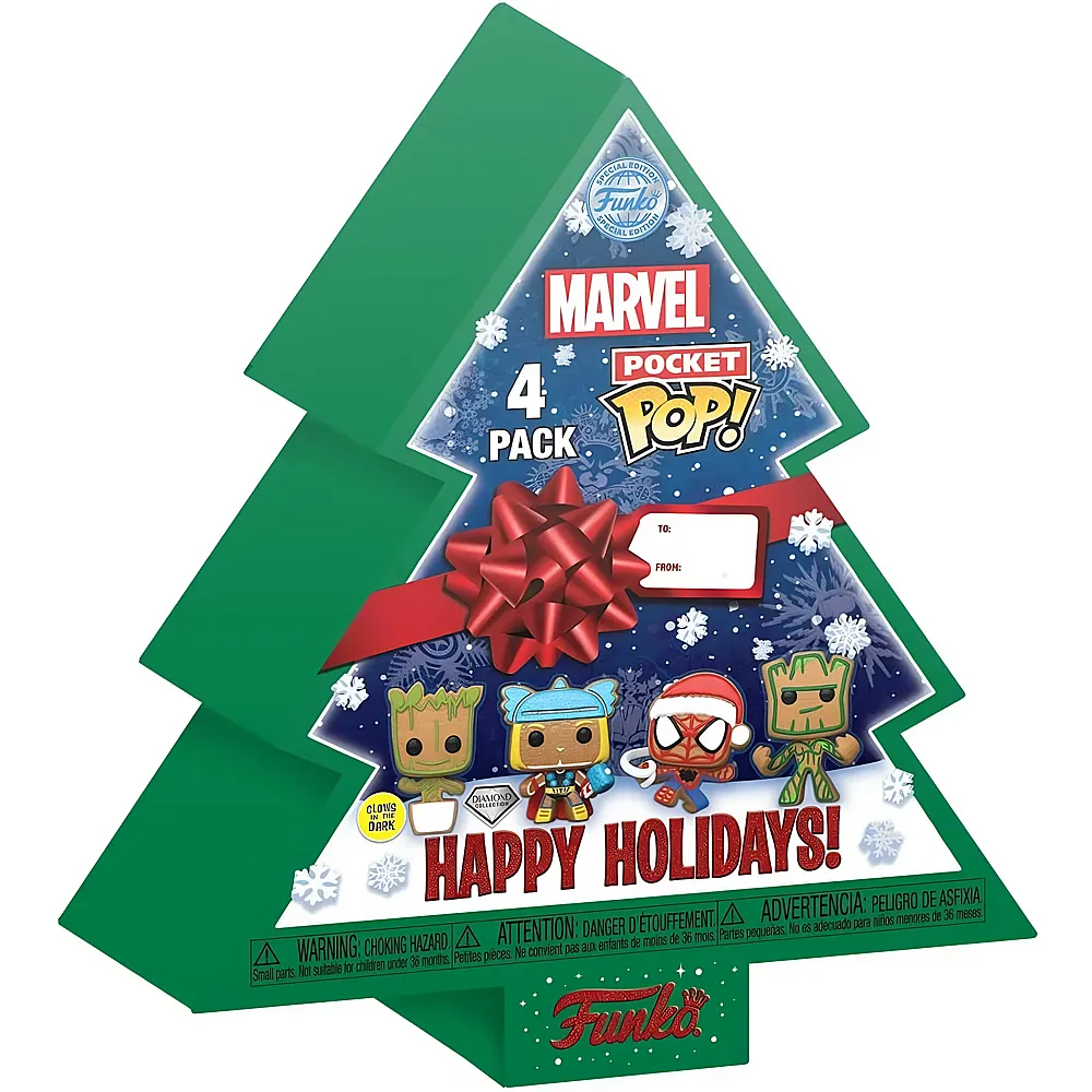 Funko Pocket Pop Groot - Tree Holiday Box
