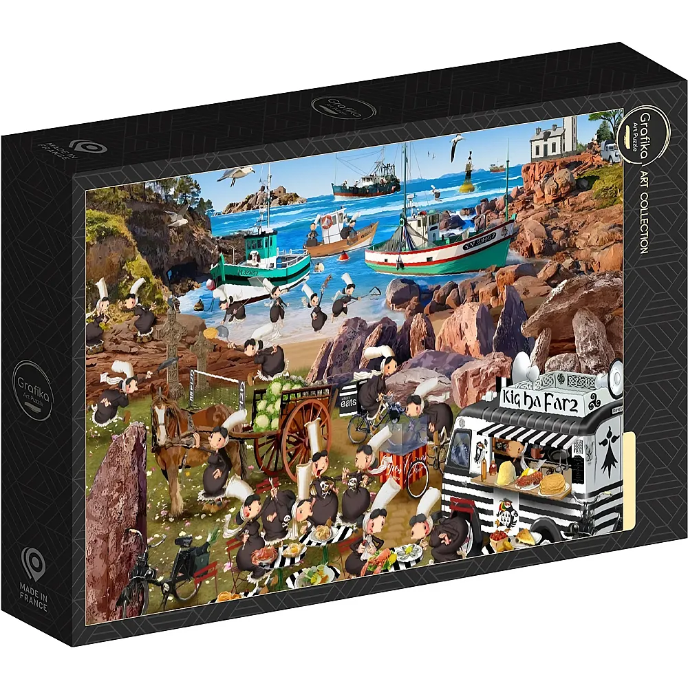 Grafika Puzzle Art Collection Franois Ruyer Les Bigoud�nes 1000Teile