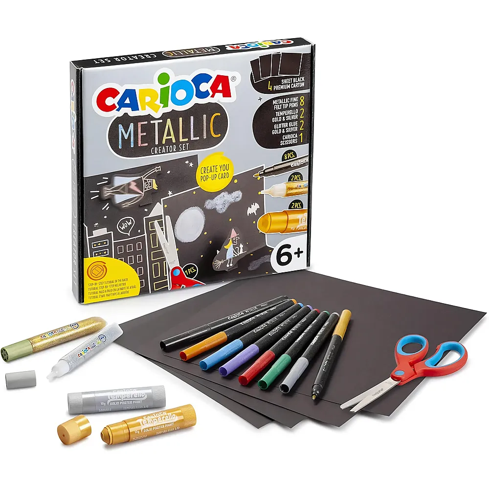 Carioca Metallic Creator Set