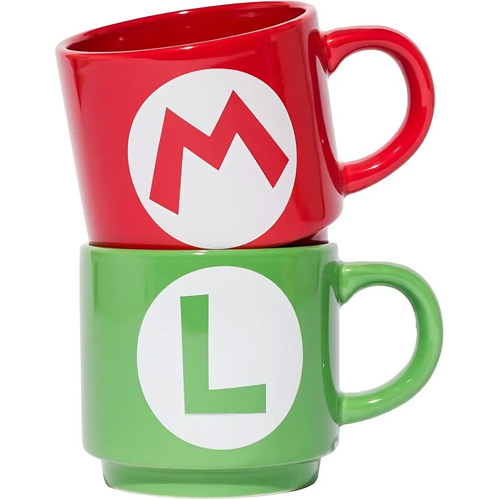 Pyramid Super Mario Lot de 2 tasses empilables