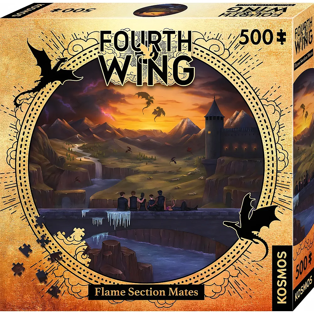 Kosmos Fourth Wing Puzzle Flame Section Mates