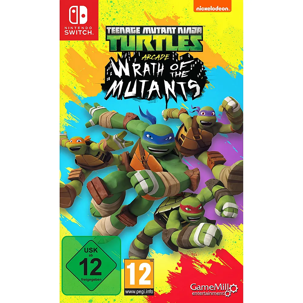 GameMill Switch TMNT: Wrath of the Mutants