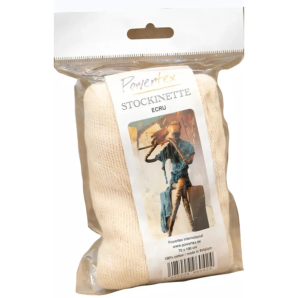 Powertex Tissu Stockinette 1M Ecru - Suche