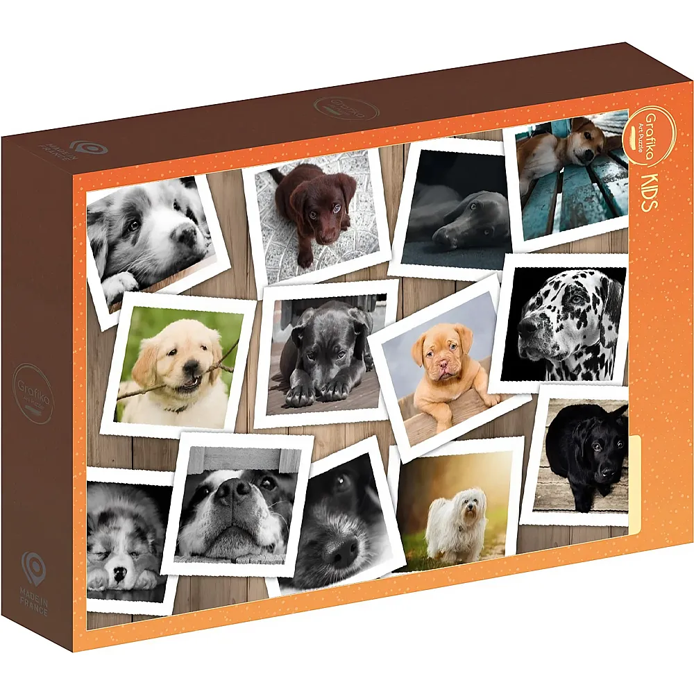 Grafika Puzzle Art Collection Grafika Kids Collage - Chiens - 48 Teile
