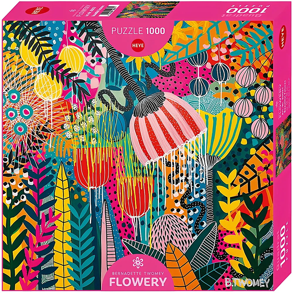 Heye Puzzle Square Bernadette Twomey Beatiful Futures 1000Teile