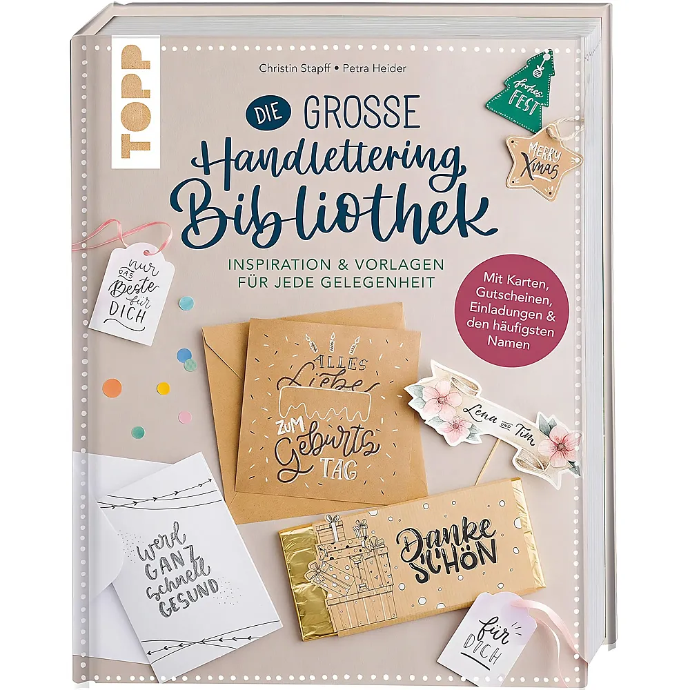 Frechverlag Topp Buch Handlettering Bibiliothek