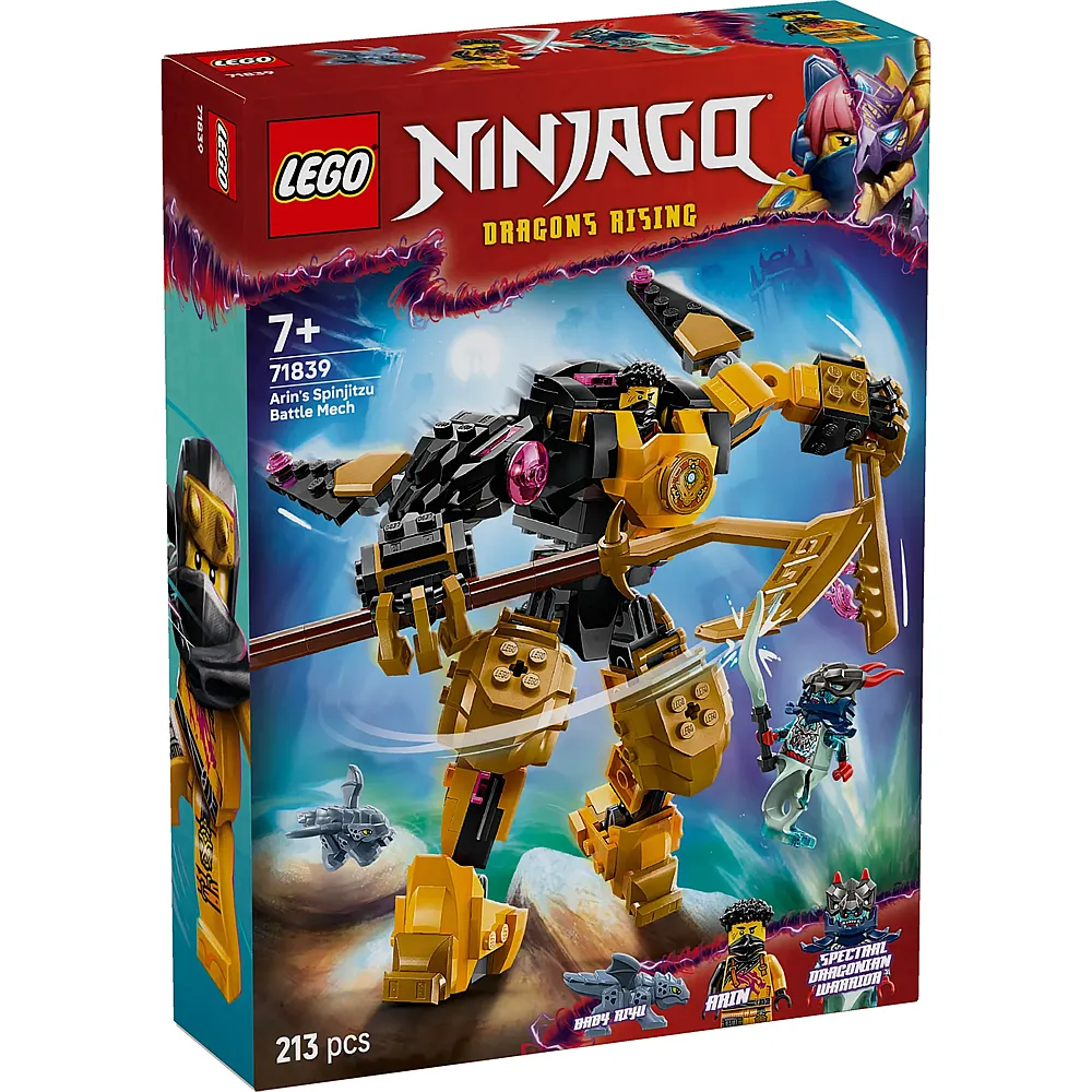LEGO Ninjago Arins Spinjitzumech - 213 Teile