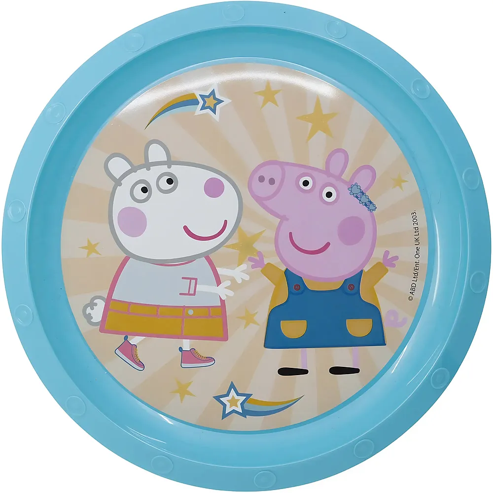 Stor Peppa Pig Kinderteller -  20 cm