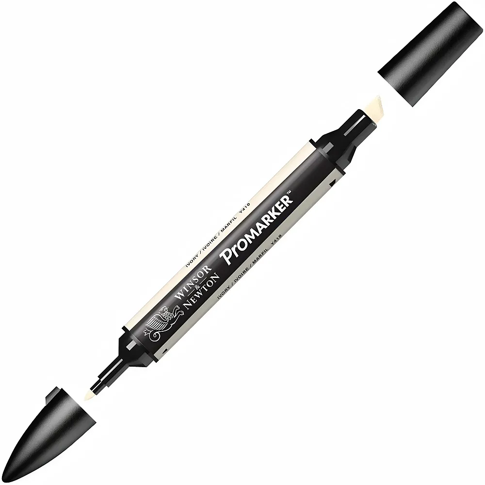 Winsor & Newton Promarker Stift mit 2 Spitzen Elfenbein | Farbe & Kreide