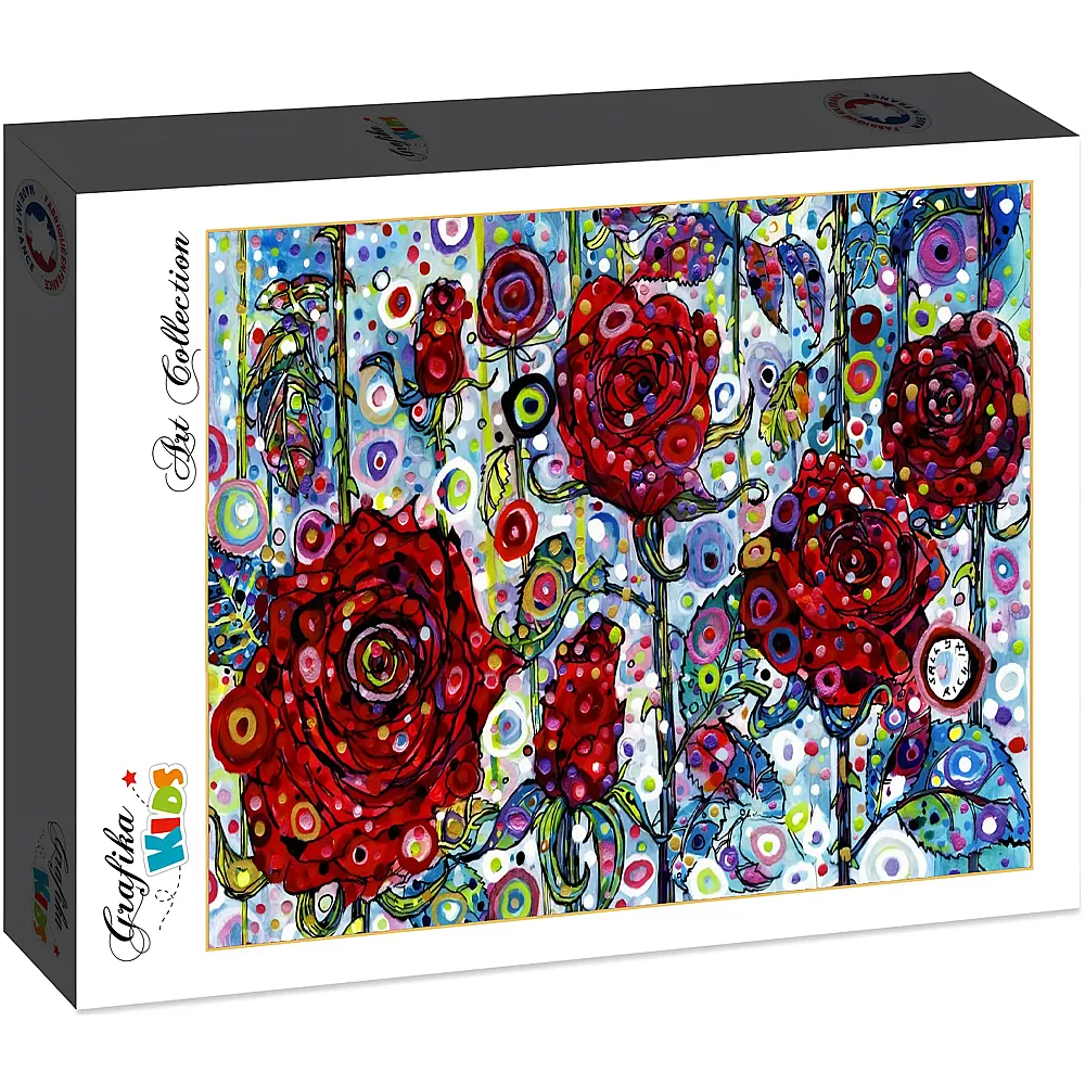 Grafika Puzzle Art Collection Sally Rich Grafika Kids Roses - 12 Teile