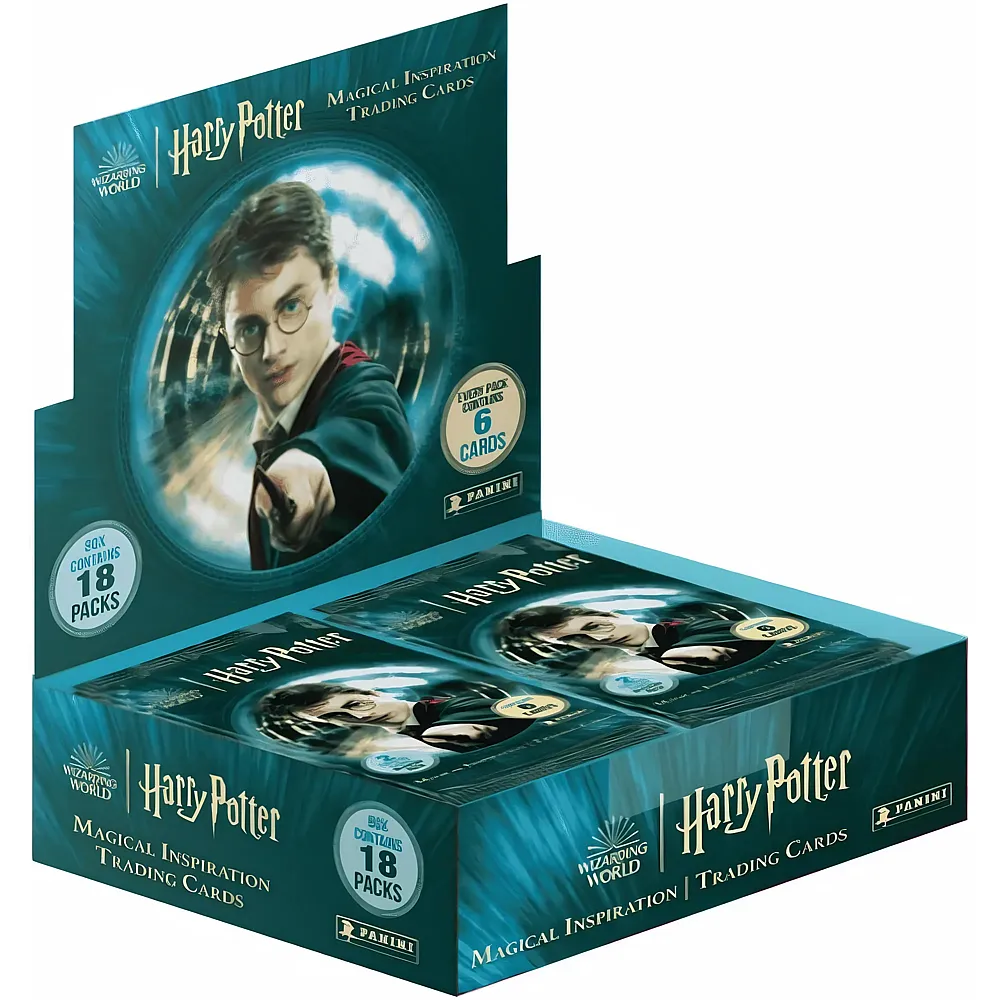 Panini Harry Potter - Magical Inspiration Trading Cards Box mit 18 Packs