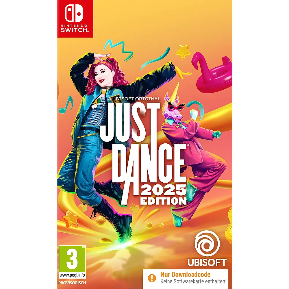 Ubisoft Just Dance 2025 Edition NSW Code in a Box D/F/I