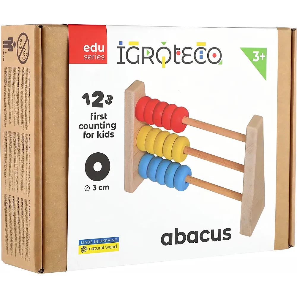 Creatif Wood Boulier EN Bois 3x5 - Suche