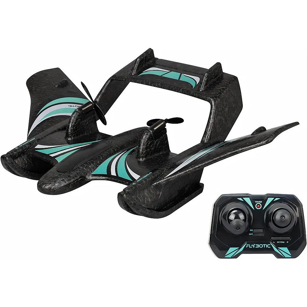 Silverlit Aqua Wingz, 2.4 GHz Amphibienflugzeug, LED, Akku,
