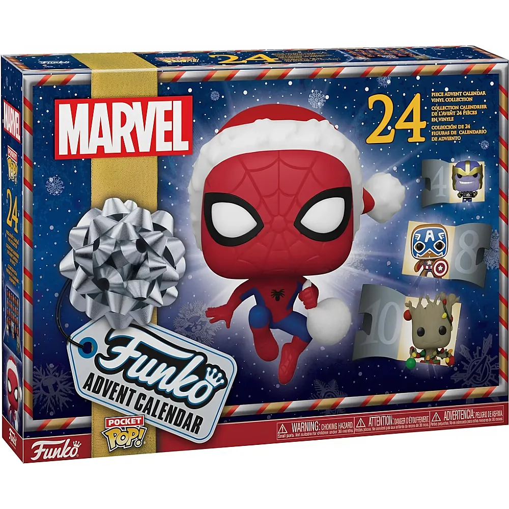 Funko Pocket Pop Spiderman Adventskalender Marvel