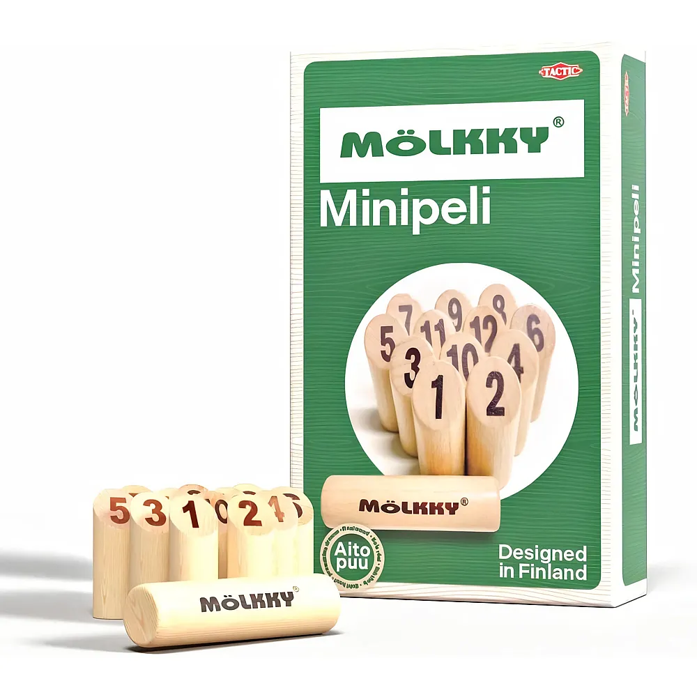 Tactic Molkky Minispiel Wurfspiel