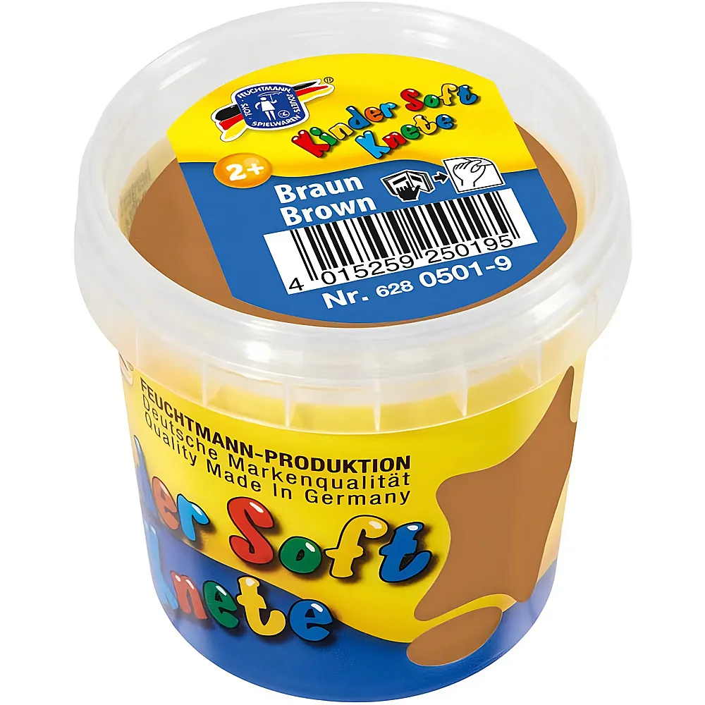 Feuchtmann Kinderknete Braun - 150 g