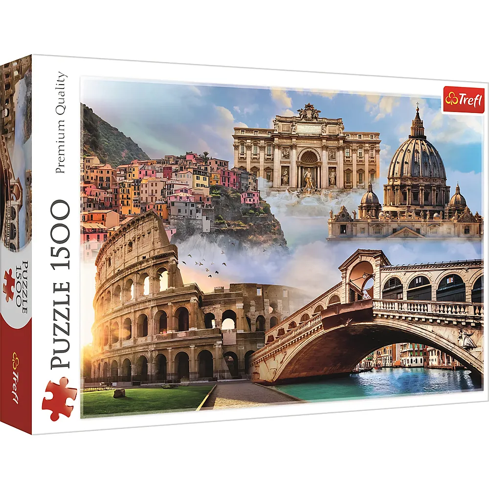 Trefl Puzzle Lieblingsorte: Italien - 1500 Teile