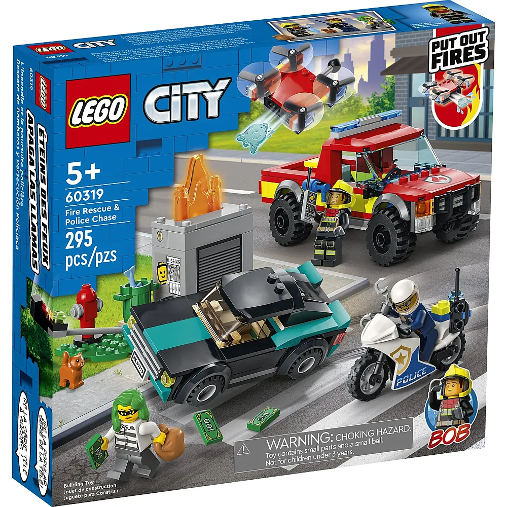LEGO City L�scheinsatz und Verfolgungsjagd 60319