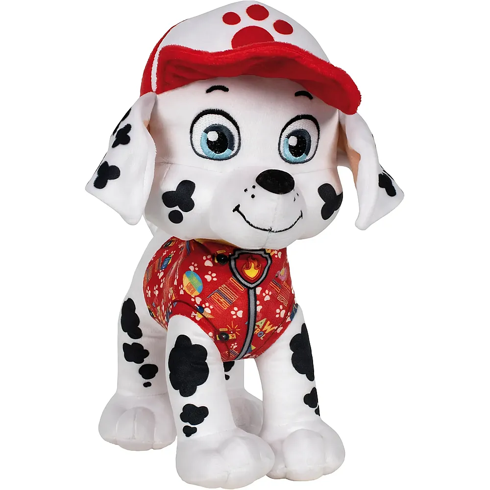 meinspielzeug - Schmidt Pl�sch Marshall Summer Edition 28cm Paw Patrol | Lizenzfiguren Pl�sch
