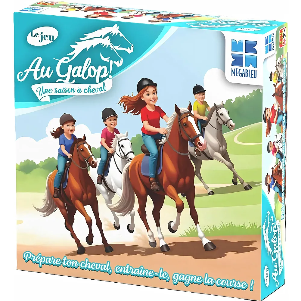 meinspielzeug - Megableu Au Galop  - Franais | Kinderspiele