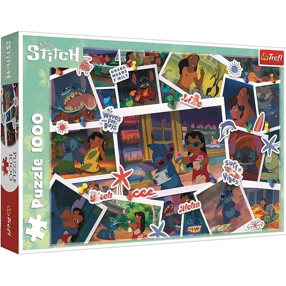 Trefl Puzzle Lilo & Stitch Stitch - S�sse Erinnerungen 1000Teile