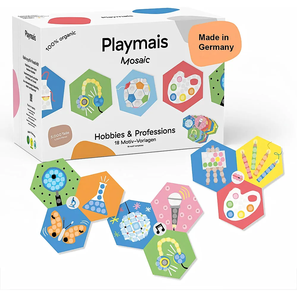 meinspielzeug - PlayMais Mosaik-Bastelset f�r Hobbys und Berufe  5000 Teile.