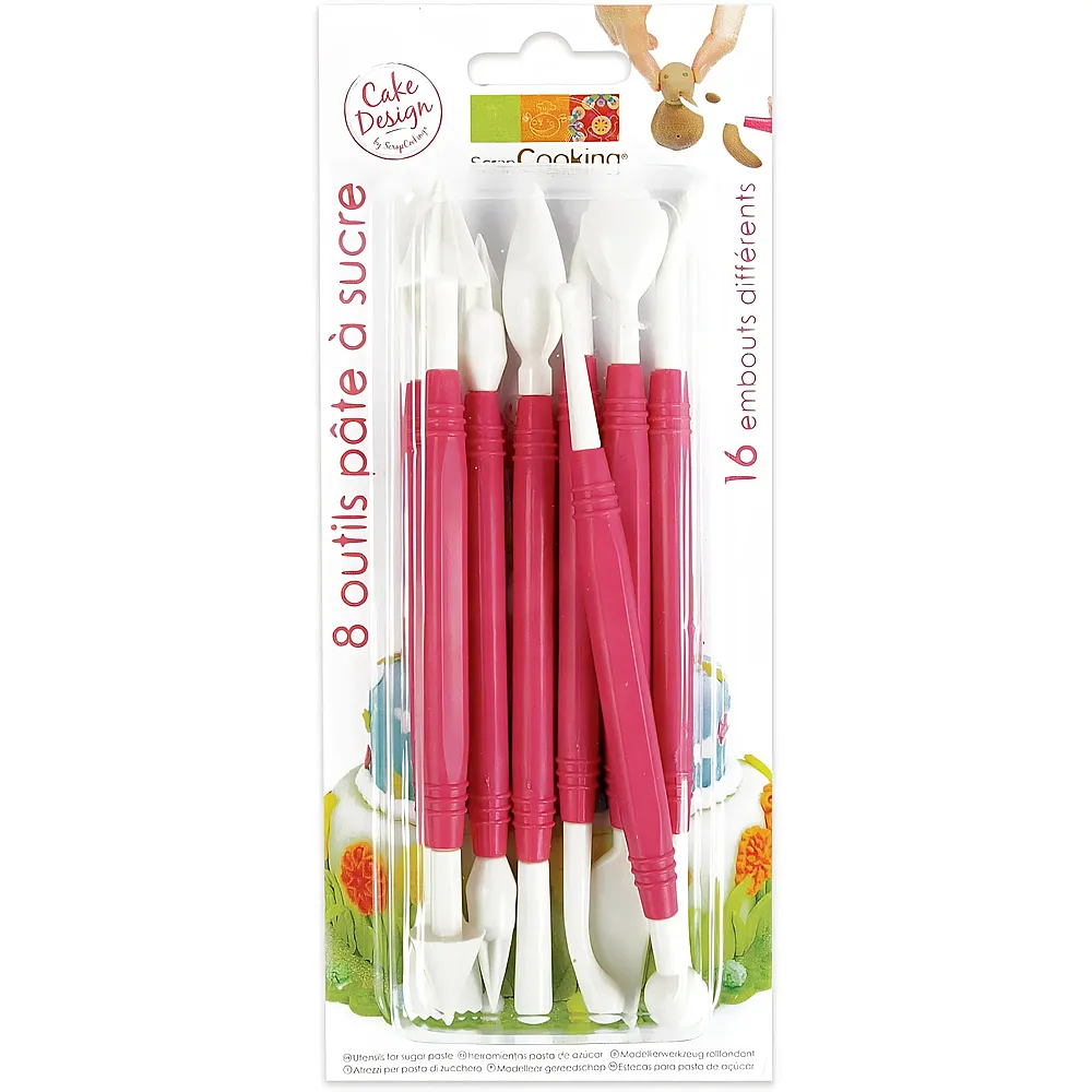 ScrapCooking Werkzeugset Patisserie - 8 Teile