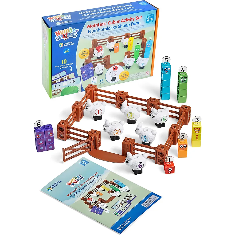 Learning Resources MathLink Numberblocks W�rfelset Schafe