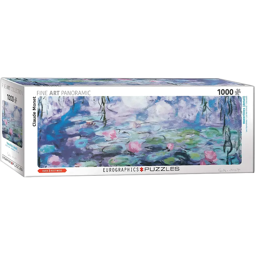 meinspielzeug - Eurographics Puzzle Claude Monet - Waterlillies 1000Teile | Puzzle 1000 Teile
