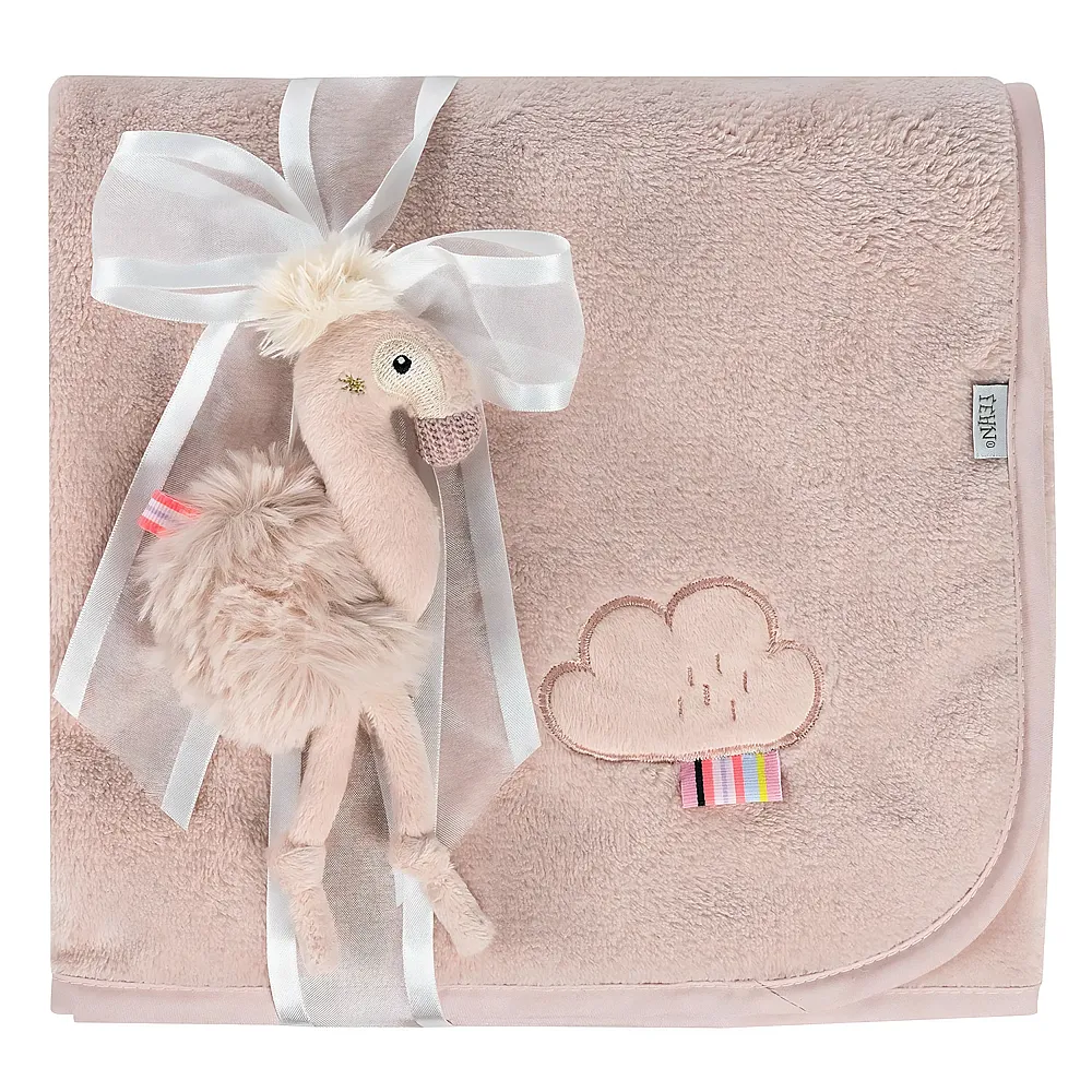 meinspielzeug - Fehn Kuscheldecke Flamingo | Schlafen