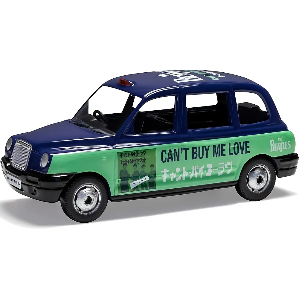 Corgi 1:36 The Beatles London Taxi- Can't buy my love