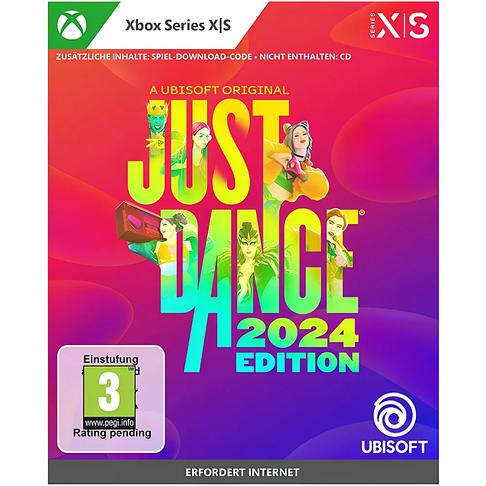Ubisoft XSX Just Dance 2024 Code in a Box | Xbox Series X