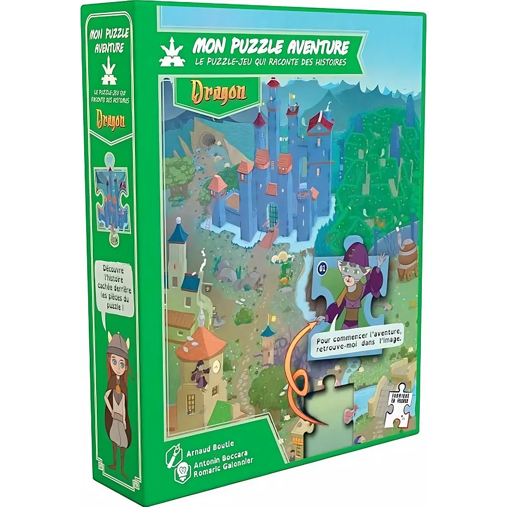 Gameflow Mon Puzzle Aventure Dragon - Franais