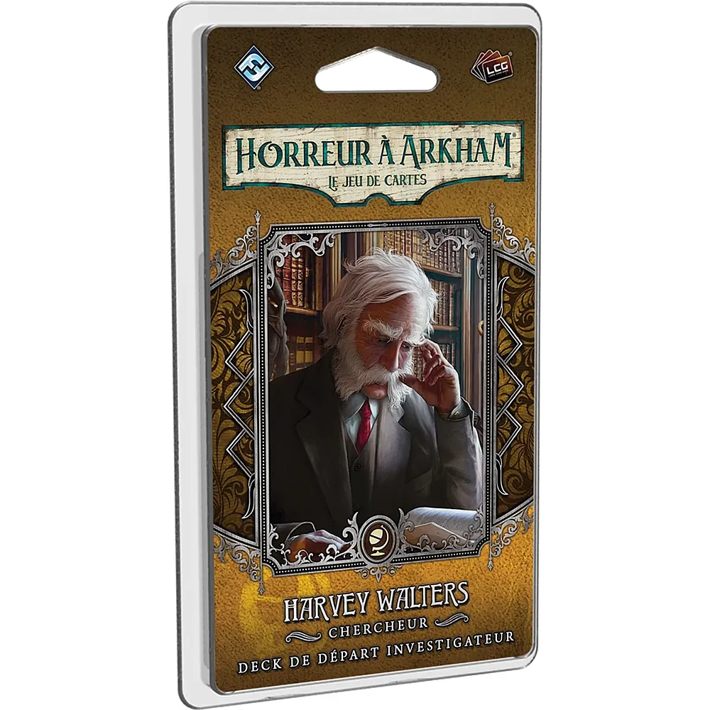 Fantasy Flight Games Horreur A Arkham Jce Deck Investigateur Harvey Walters FR