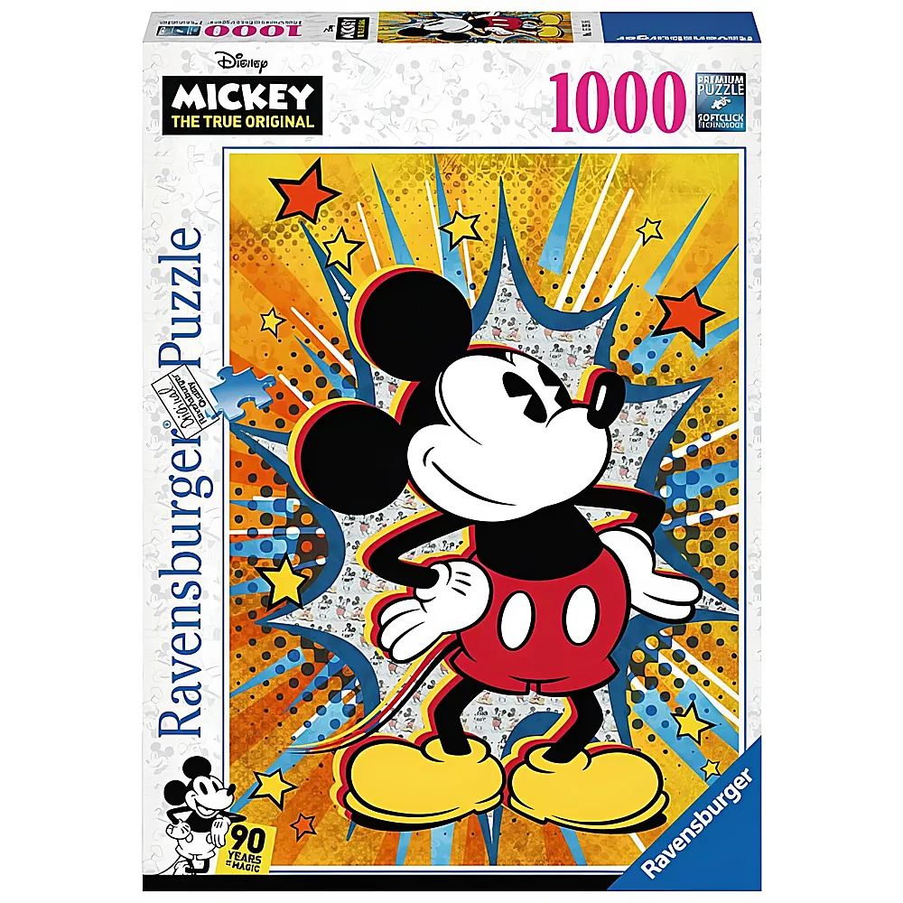 Ravensburger Puzzle Mickey Mouse Retro Mickey 1000Teile