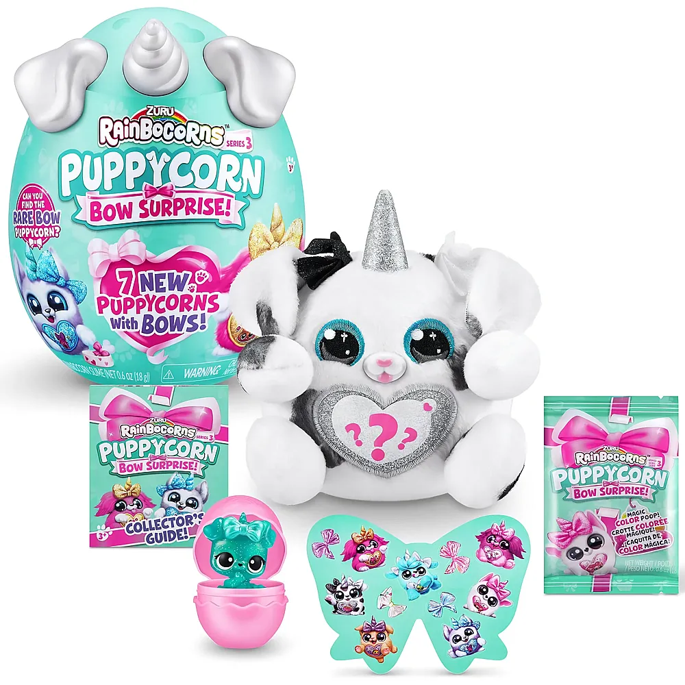 Zuru Rainbocorns Puppycorn Bow Surprise Dalmatiner