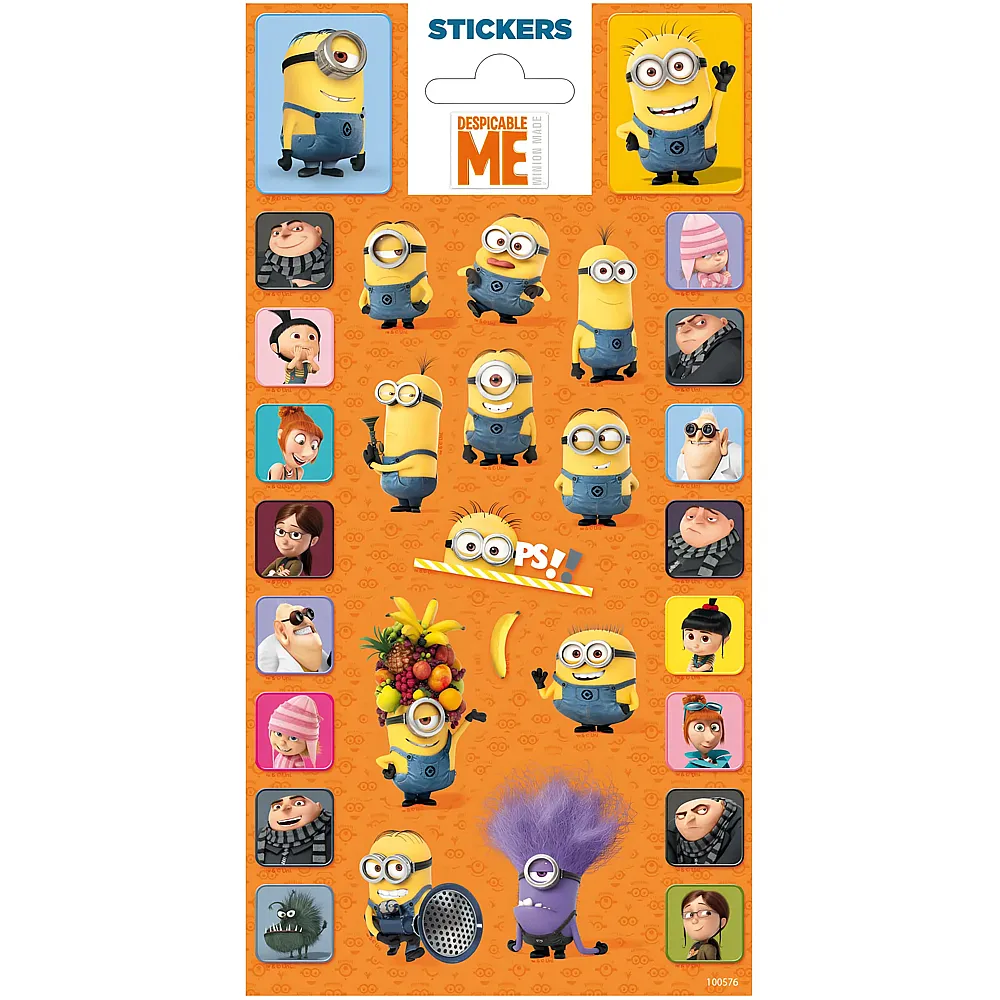 Totum Sticker sheet Twinkle  Minions