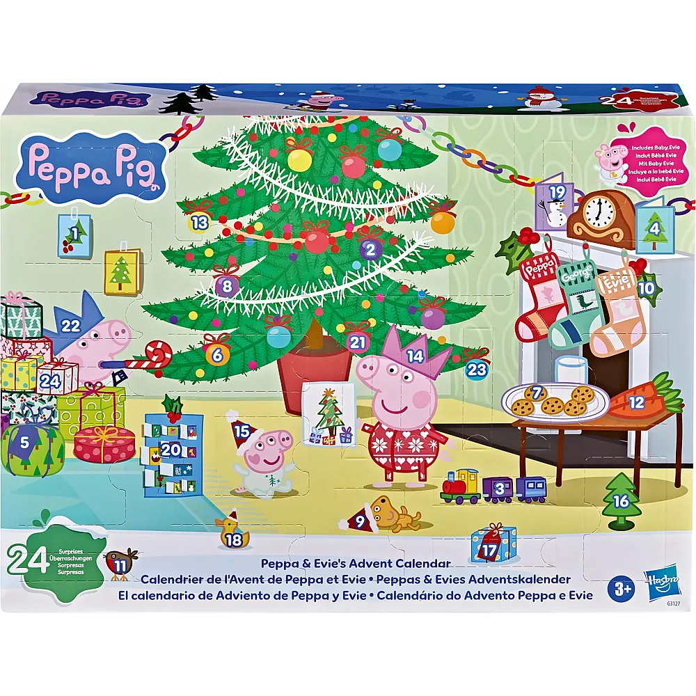Hasbro Peppa Pig Big Family Adventskalender
