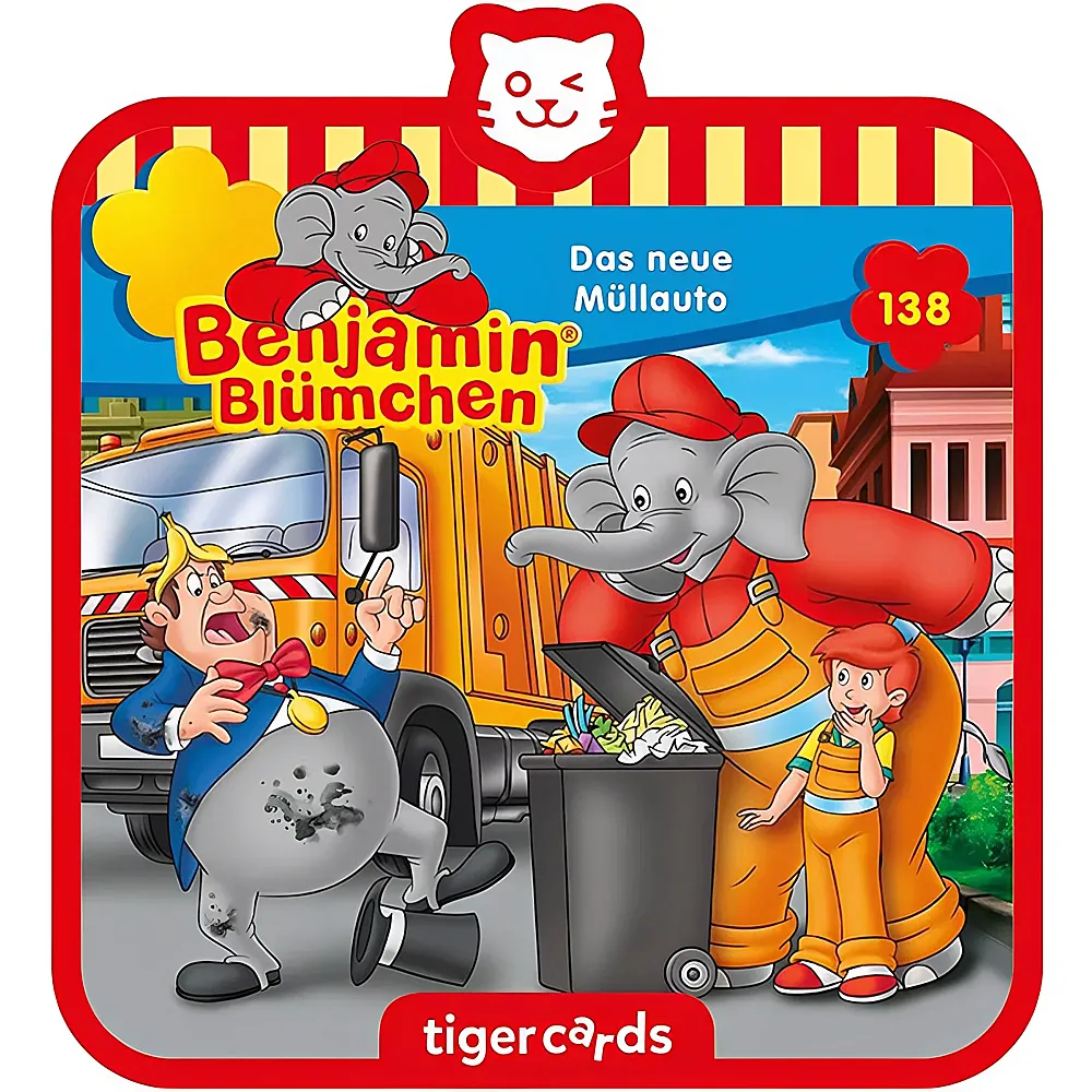 Tigermedia tigercard Benjamin Blmchen | Hrbcher & Hrspiele