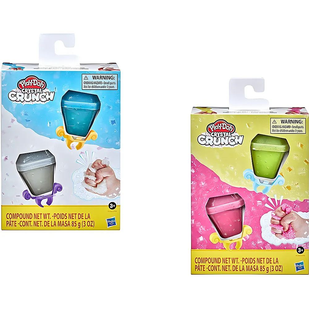 Play-Doh Crystal Crunch Knisterjuwelen 2er-Pack | Gimmicks