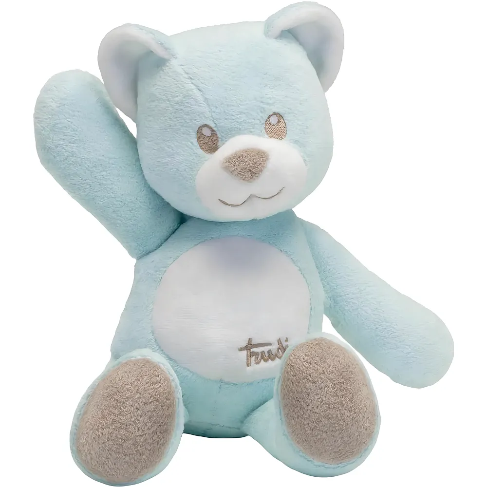 Trudi Blauer Cremino-B�r Baby Teddyb�r Pl�sch, Geburtsgeschenk 0+ Neugeborene  36x17x12cm Gr�sse M Baby  Modell