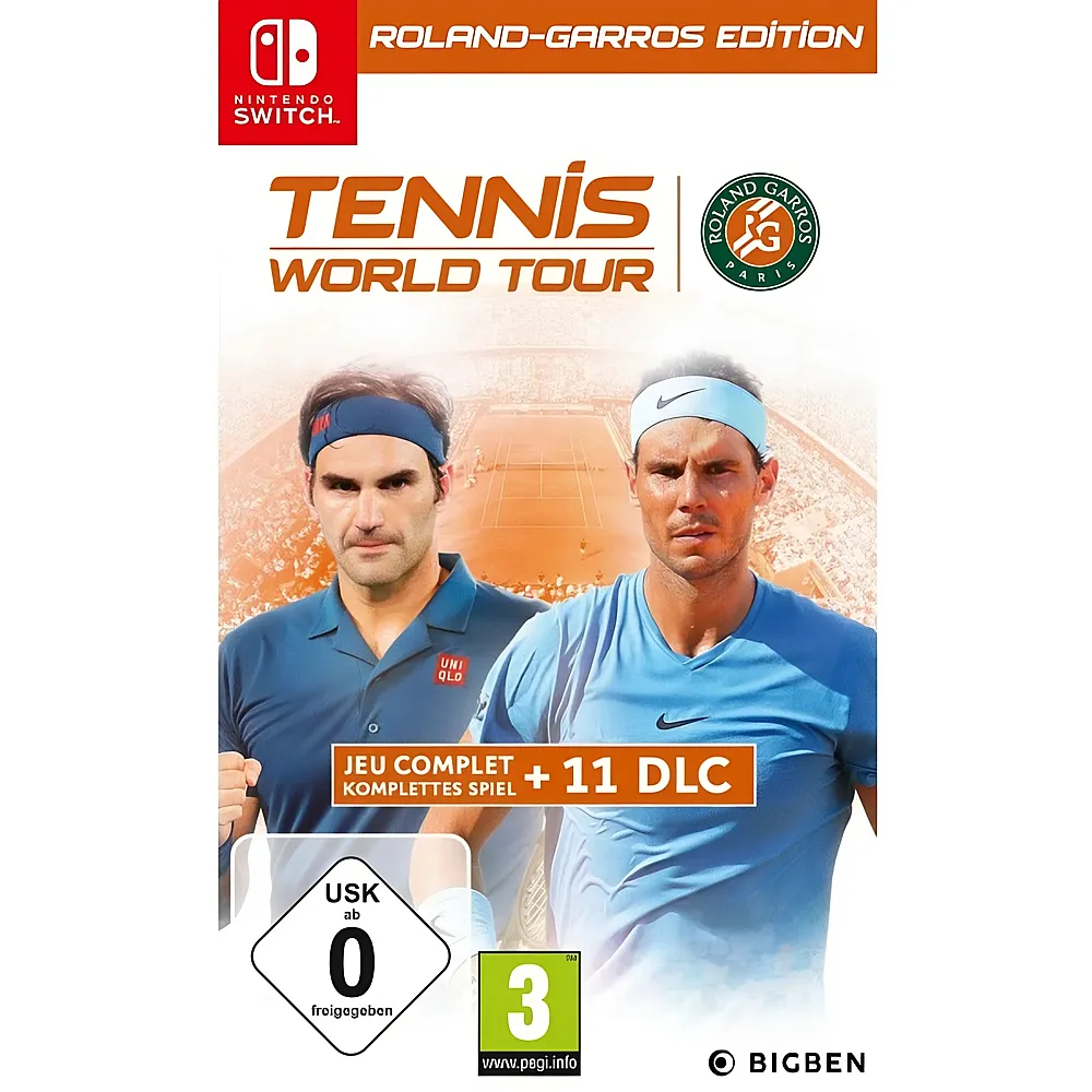 BigBen Tennis World Tour - Roland Garros Edition NSW D/F