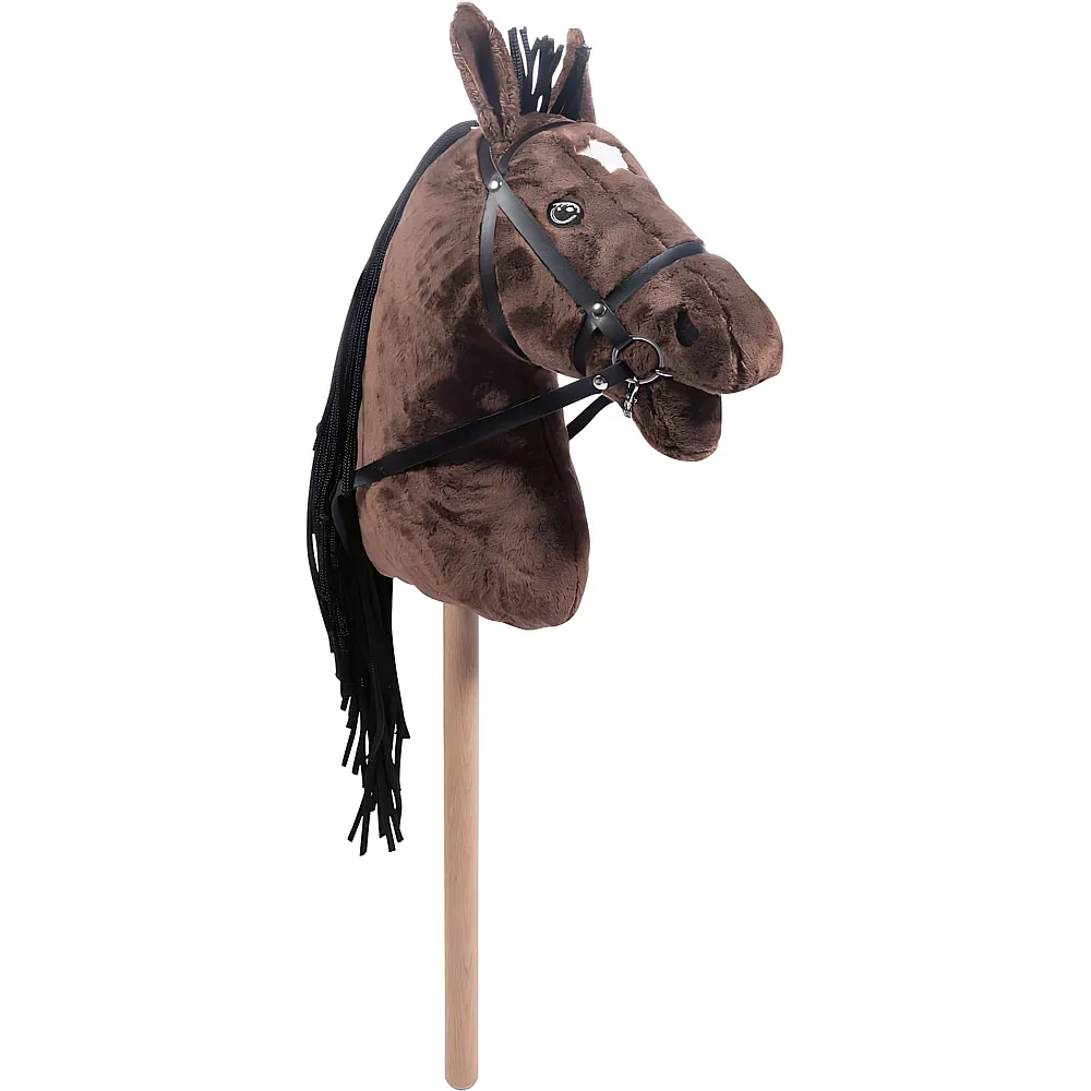 meinspielzeug - HKM Hobby Horse Steckenpferd Braun | Reittiere