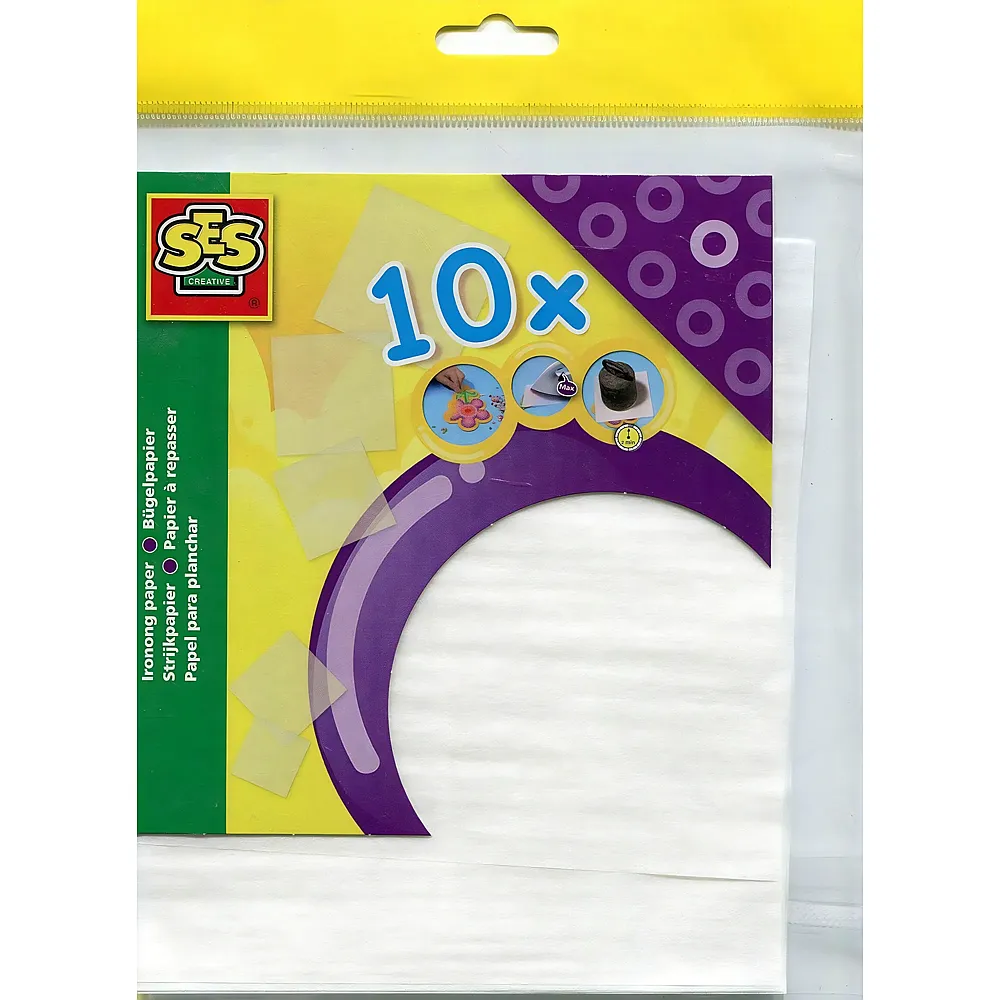 meinspielzeug � SES B�gelperlenpapier, 10St.