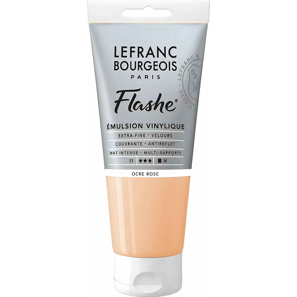 Lefranc Bourgeois Lfb Flashe Acryl 80ml Tube Pinker Ocker - Suche