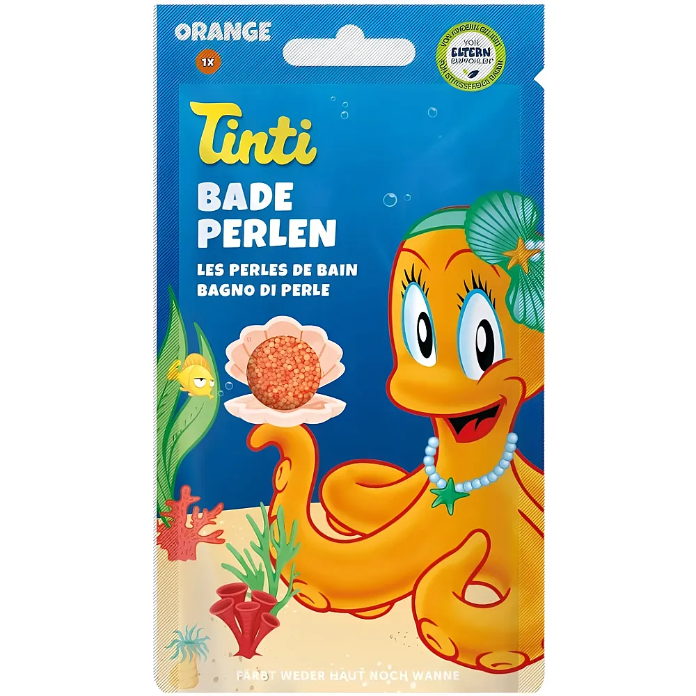 Tinti Badeperlen Orange | Badespielzeug
