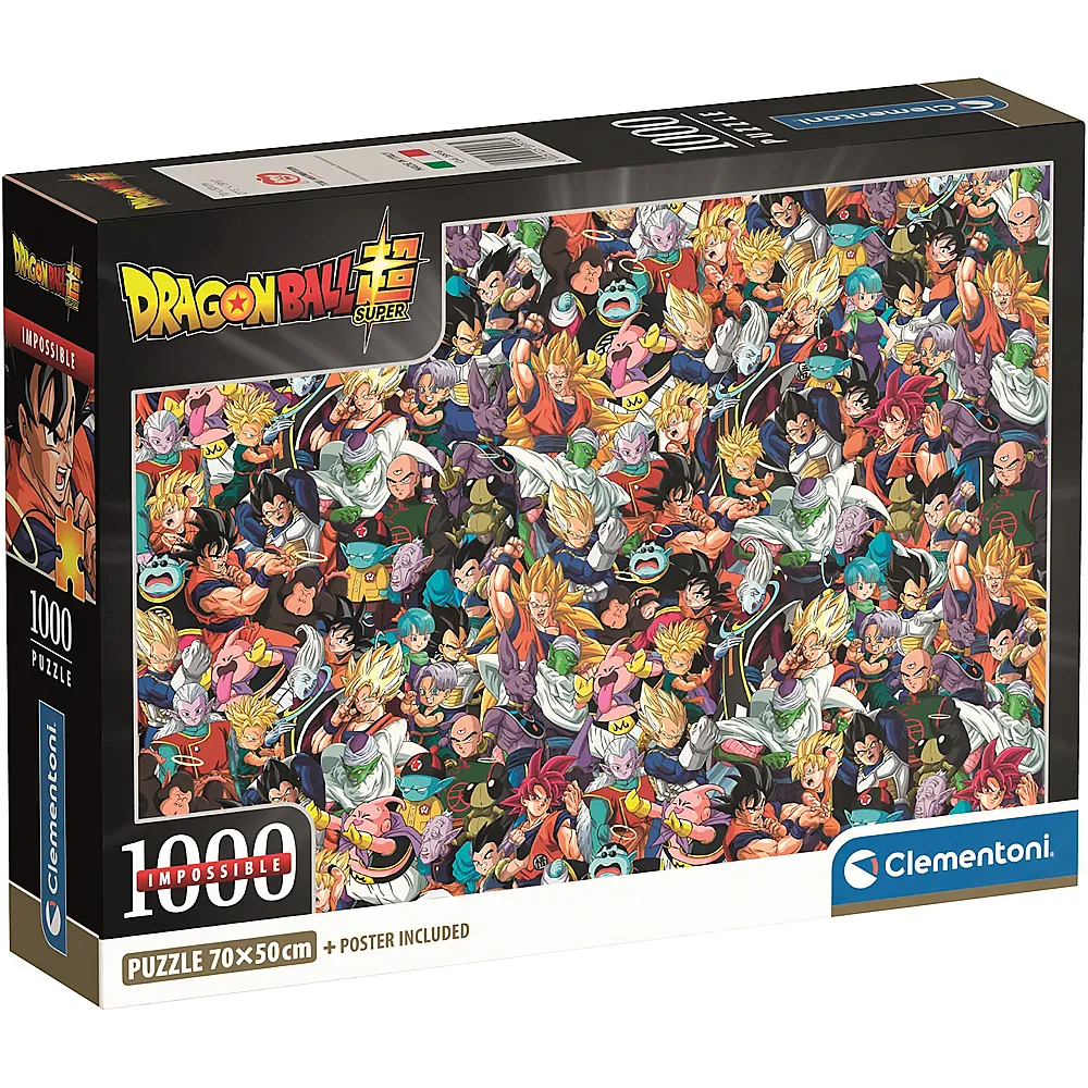 Clementoni Puzzle Dragon Ball Challenge - 1000 Teile