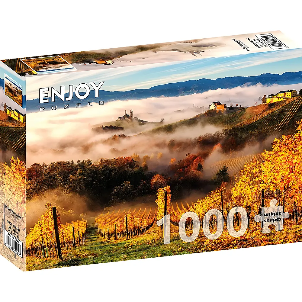 Enjoy Puzzle In the Vineyards - 1000 Teile